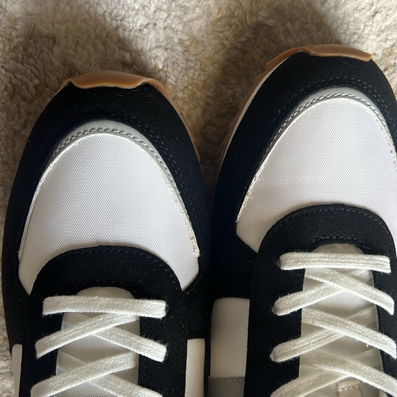 J.Crew Suede Black and White sneakers 9 - Picture 3 of 6